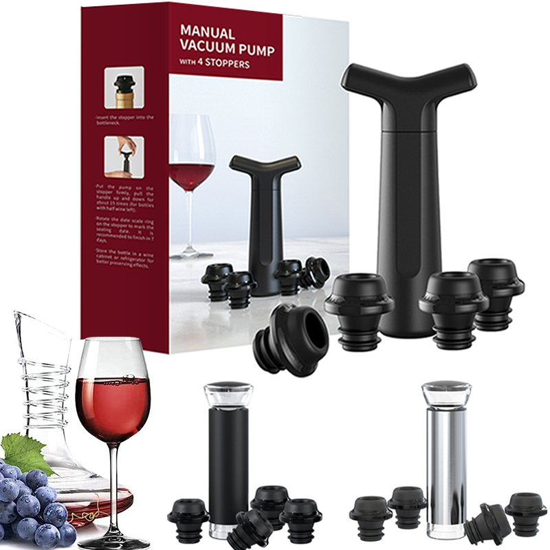 Wine Preservation Pump - Vacuum Wine Stoppers Vacuum Pump Manual