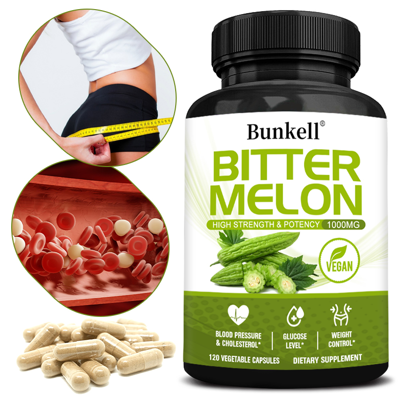 Bitters Bottle Set - Organic Bitter Melon Extract Capsules -