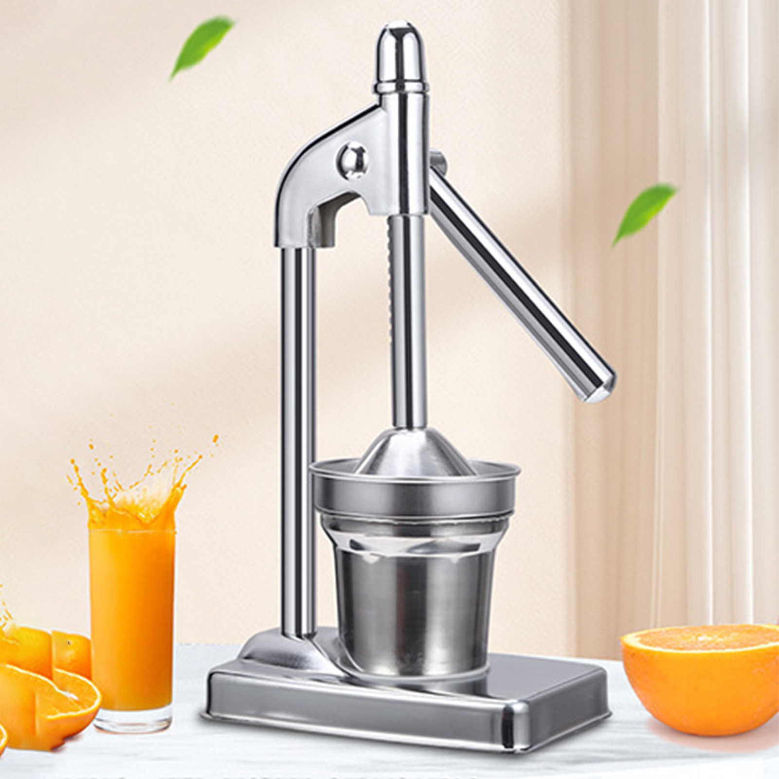 Citrus Juicer Bar - Stainless Steel Manual Juicer for Orange