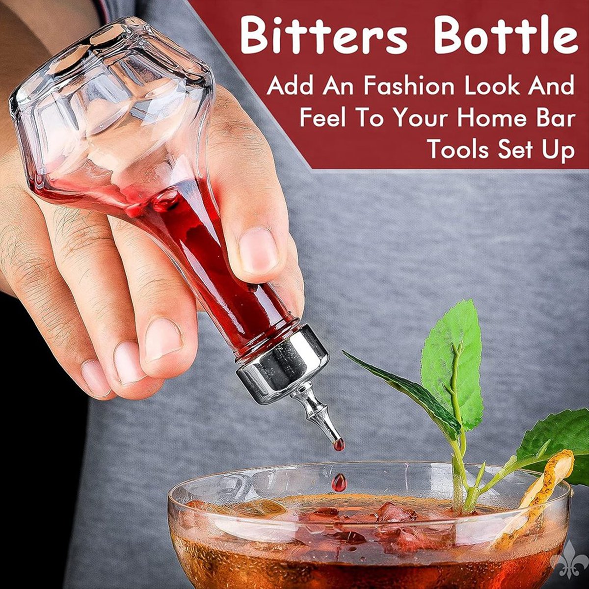 Bitters Bottle Set - A75K 6 PCS Bitters Bottle Set
