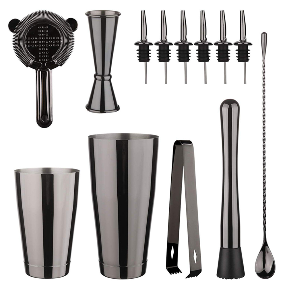 Boston Shaker Set - Cocktail Shaker Bar Set: 2 Weighted