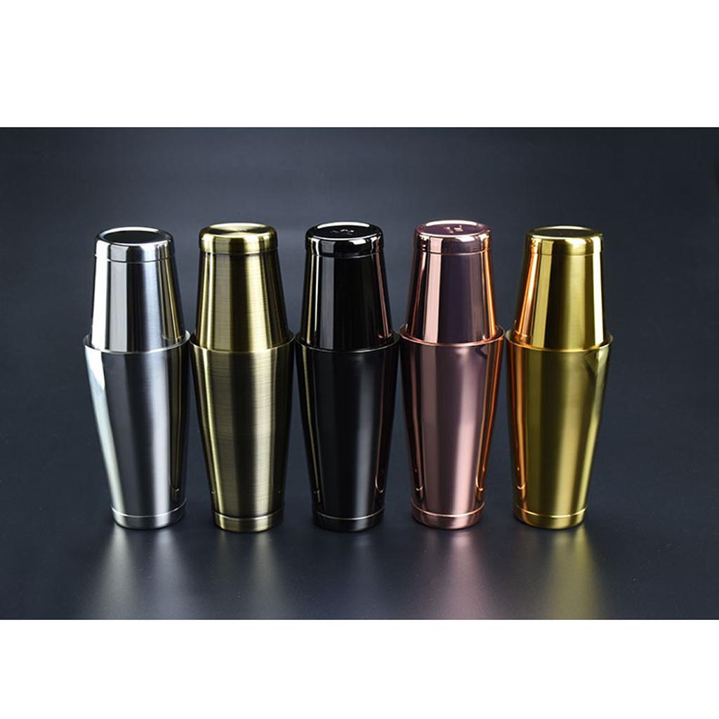 Boston Shaker Set - Stainless Steel Tin Bar Shaker Set