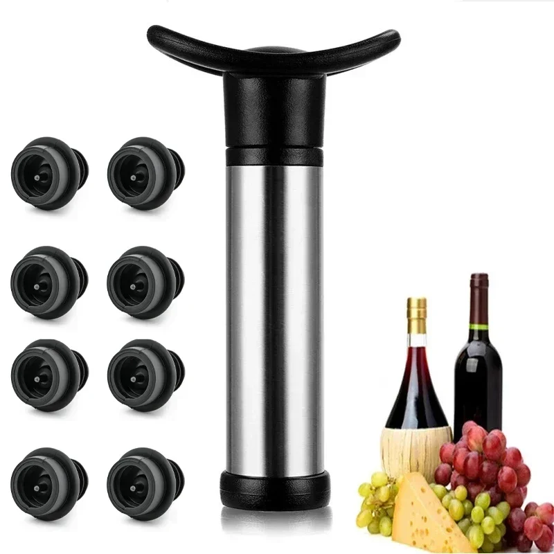 Wine Preservation Pump - Vacuum Wine Pump Kit with Wine