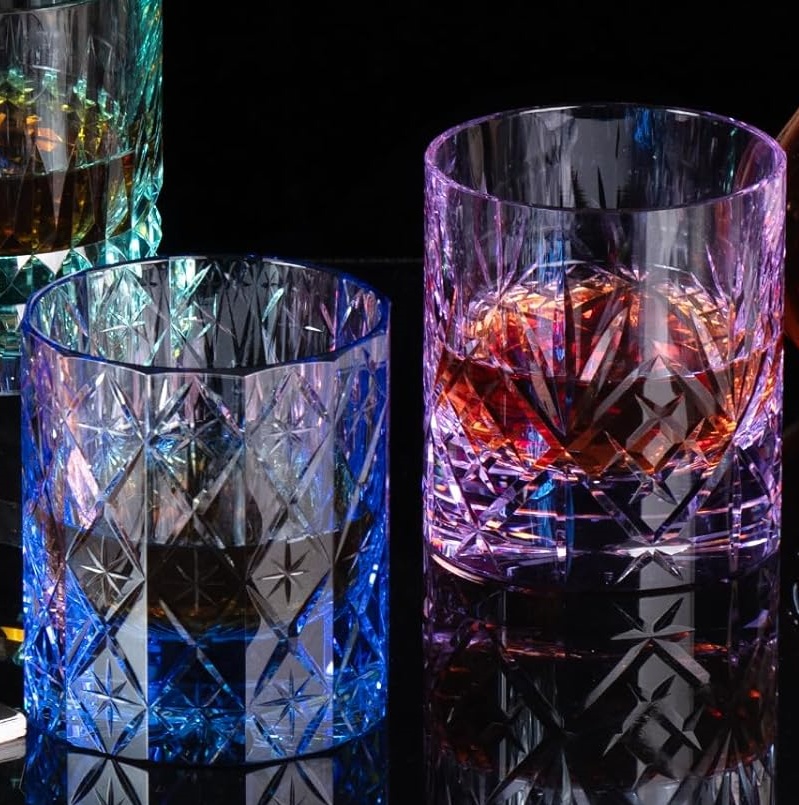 Old Fashioned Glass - 7 Oz Hand Cut K9 Crystal