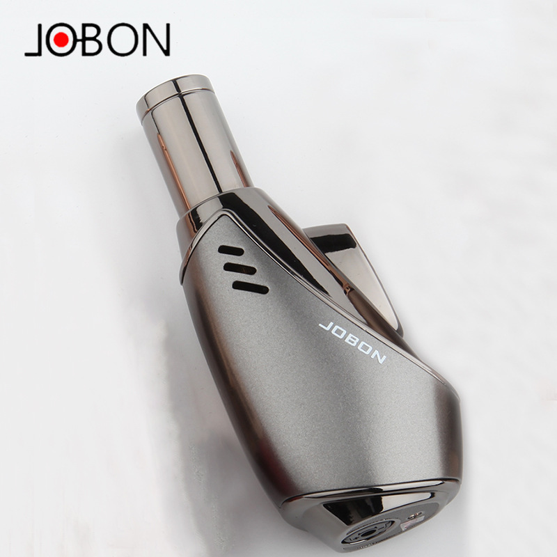 Smoking Gun Kit - Jobon Windproof Blue Flame Lighter Butane