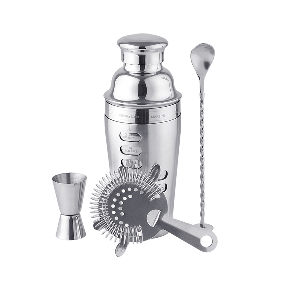 Boston Shaker Set - Boston Shaker Set 4 Pcs, Professional