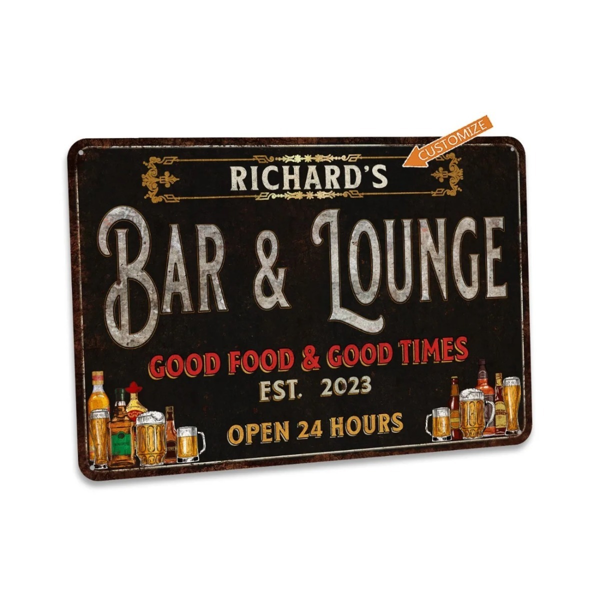 Home Bar Signs - Custom Bar & Lounge Sign Bar