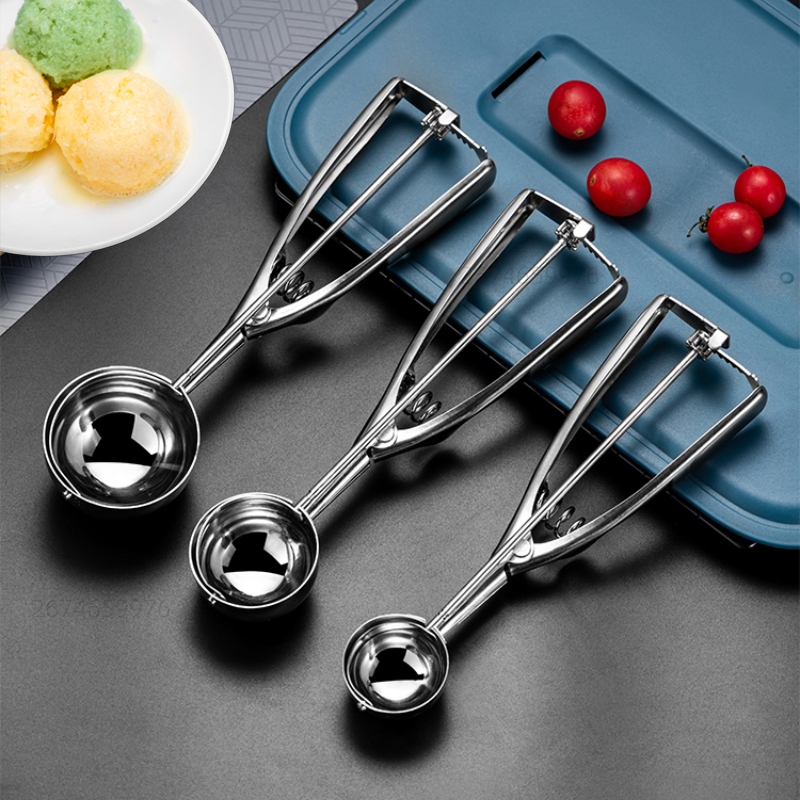Ice Mold Sphere - Multi-style Stainless Steel Ice Cream Scoop