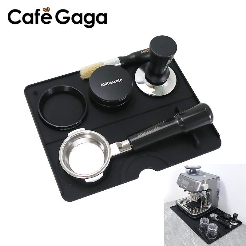 Bar Mat Rubber - Coffee Tamper Mat Espresso Portafilter Station