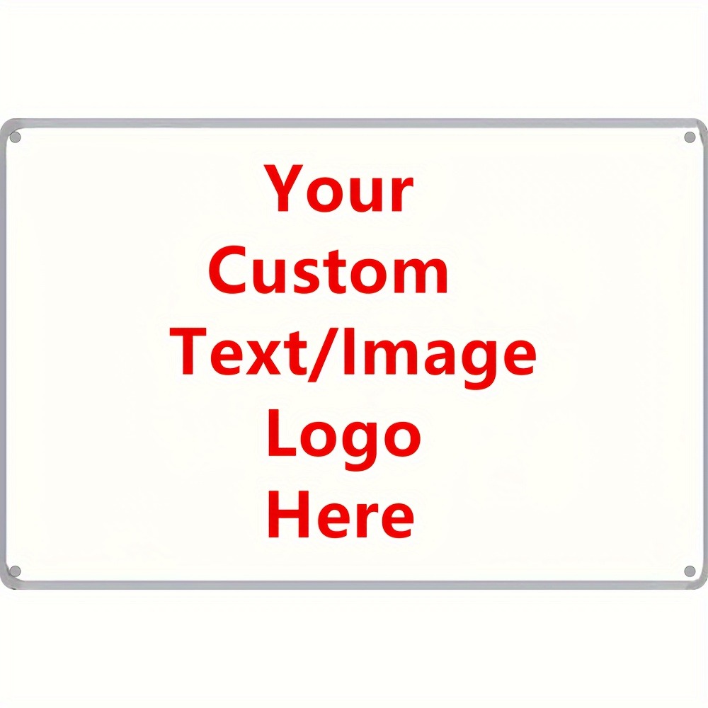 Home Bar Signs - 1pc Custom Aluminum Tin Sign 8x12in