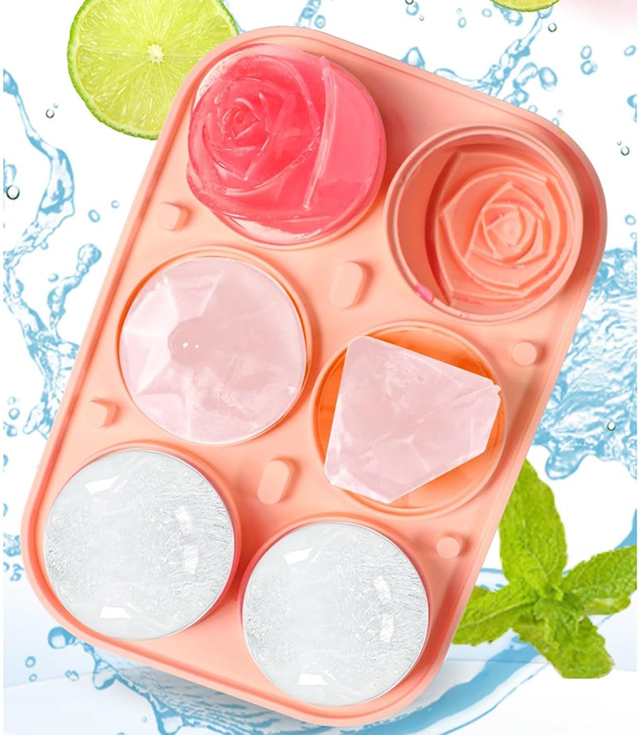 2026 Large Ice Tray with Lid S - Ice Mold Sphere ulasan dan harga