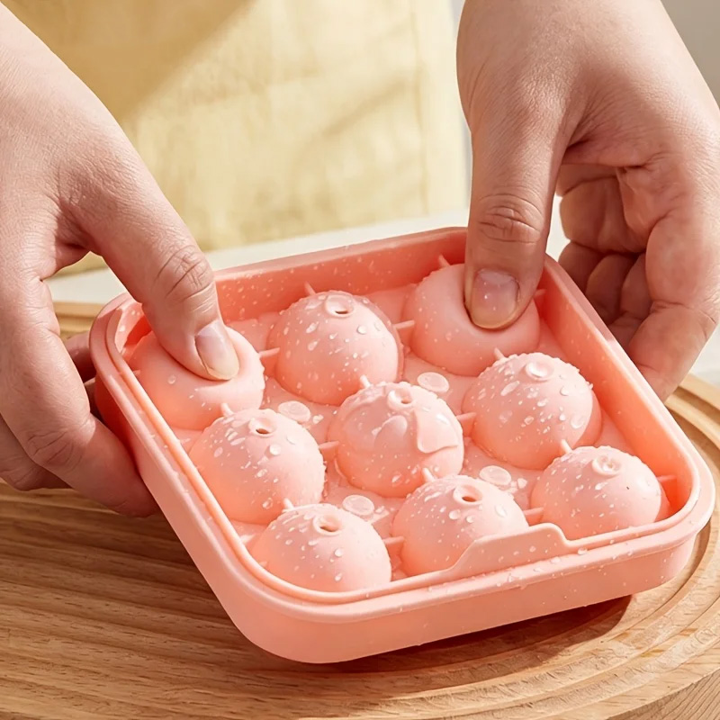 9-hole silicone soccer ball/ic - Ice Mold Sphere ulasan dan harga
