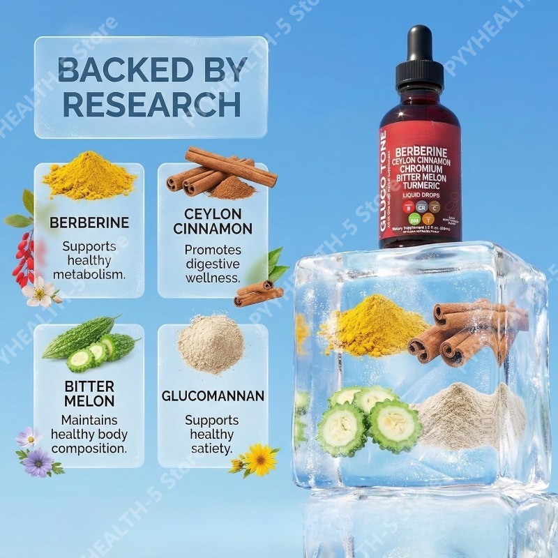 Berberine with Ceylon Cinnamon - Bitters Bottle Set ulasan dan harga