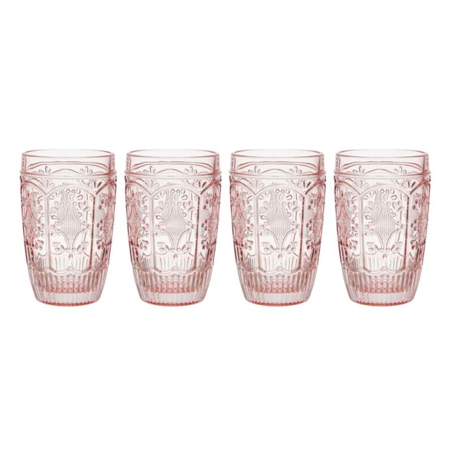 Trestle 12 oz Blush Highball G - Highball Glass Set ulasan dan harga