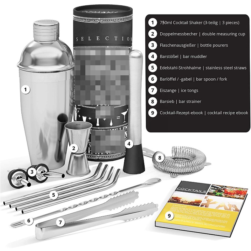 Basic  Bar Mixing Supply Kit,  - Bar Spoon Twisted ulasan dan harga