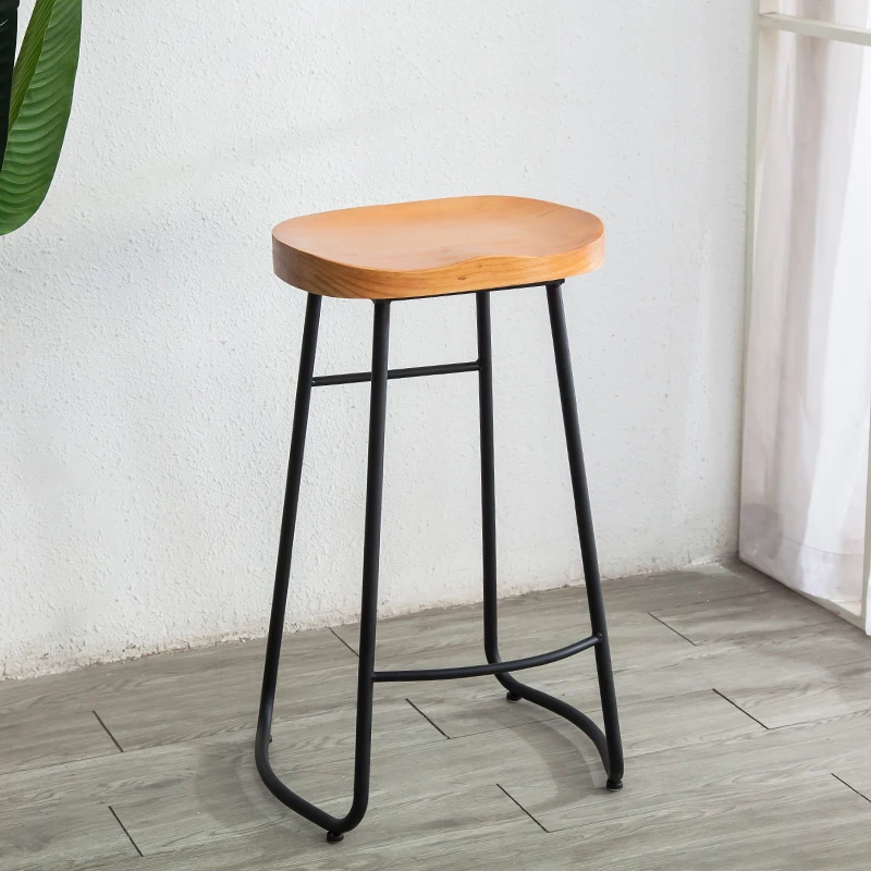 Simple Modern Iron Bar Chairs, - Home Bar Seating ulasan dan harga