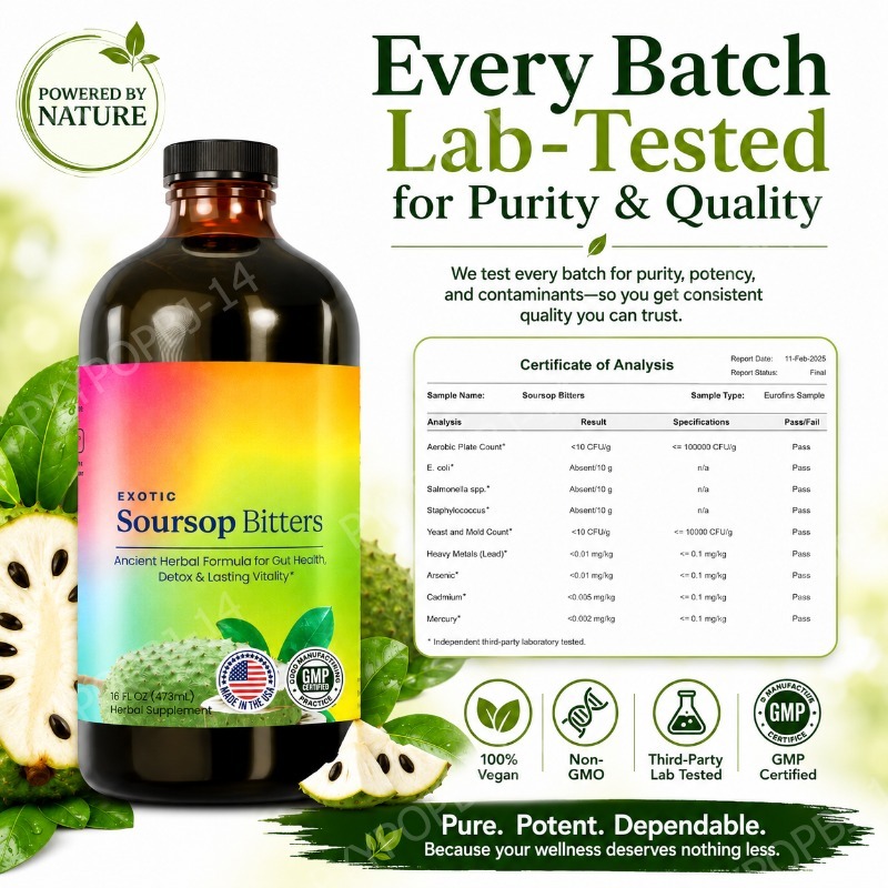 Exotic Soursop Bitters Herbal  - Bitters Bottle Set ulasan dan harga