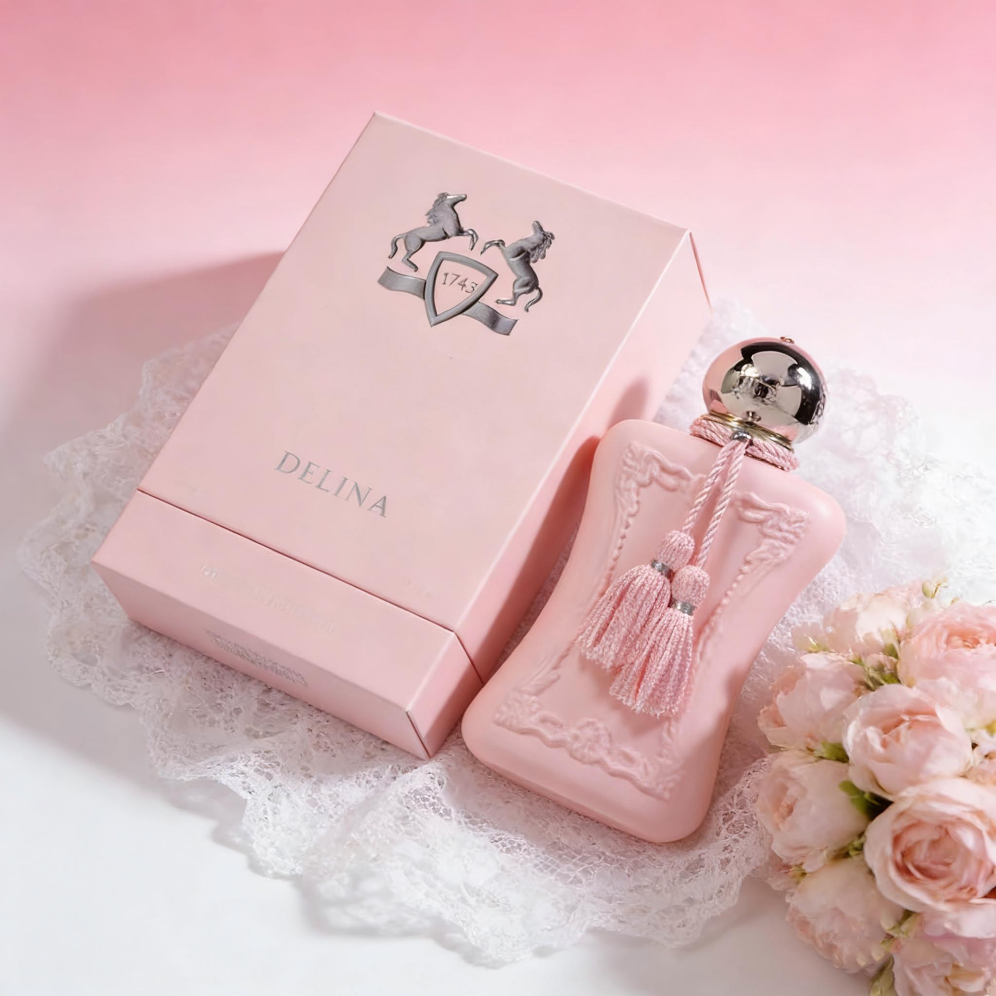 DELINA EDP: Elegant Pink Bottl - Home Bar Accessories ulasan dan harga