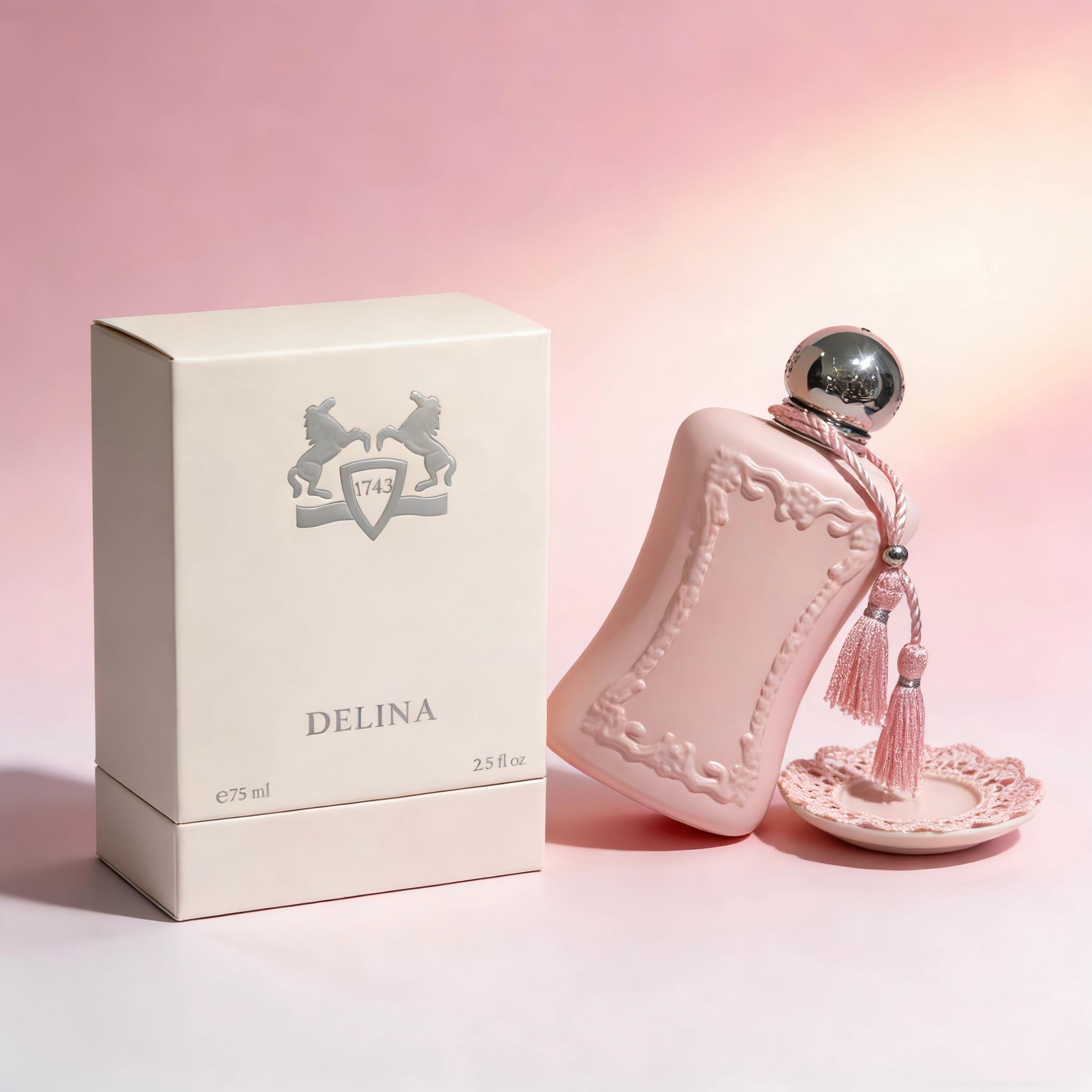 DELINA EDP: Elegant Pink Bottl - Home Bar Accessories ulasan dan harga