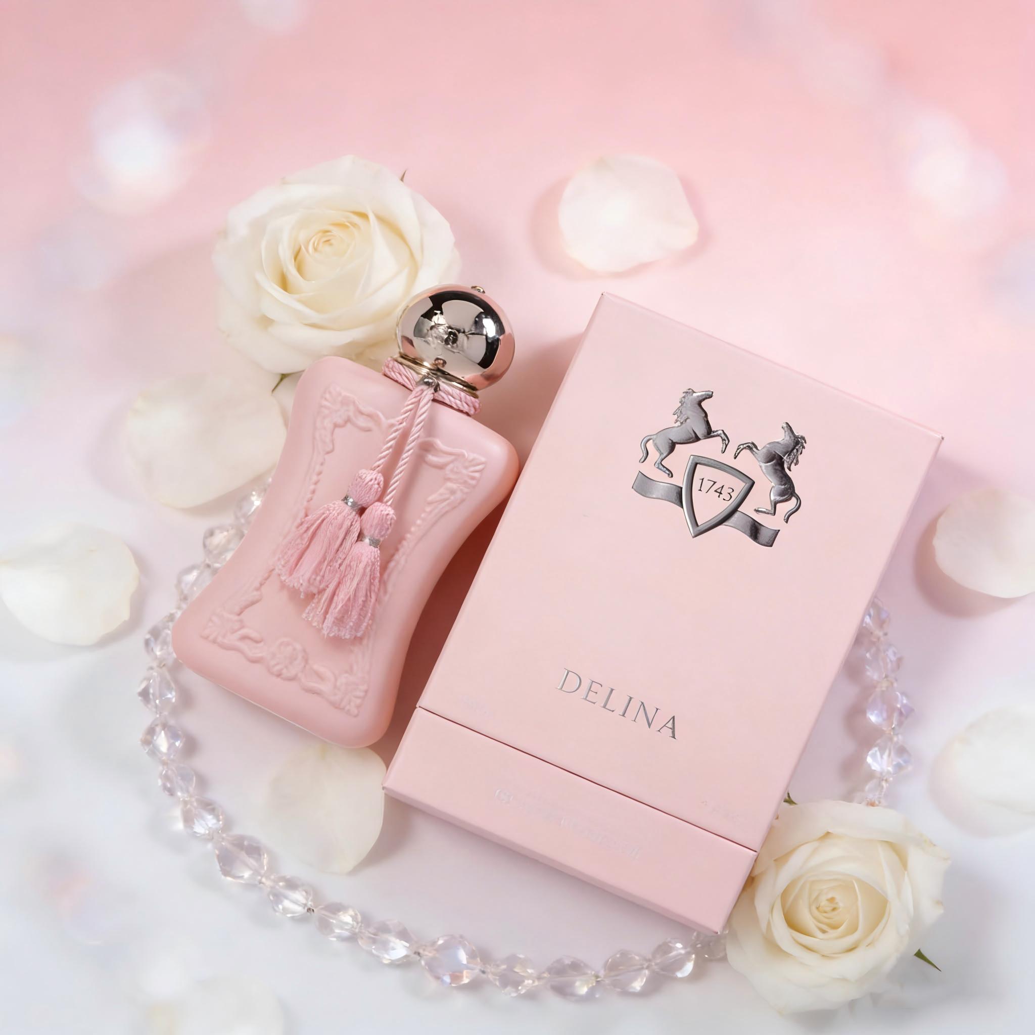 DELINA EDP: Elegant Pink Bottl - Home Bar Accessories ulasan dan harga