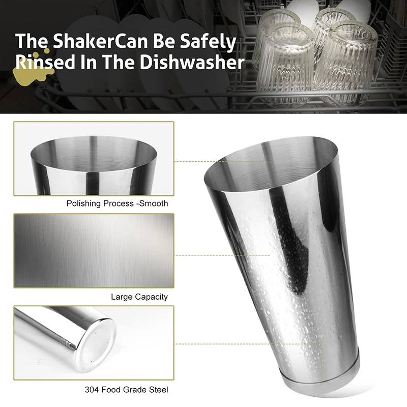 Boston Cocktail Shaker Set 18  - Boston Shaker Set ulasan dan harga