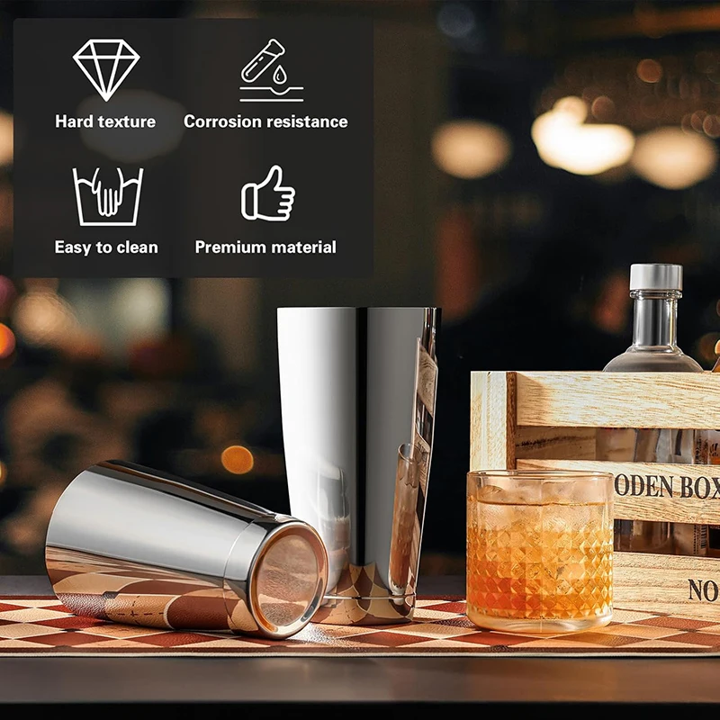 Boston Cocktail Shaker Set 18  - Boston Shaker Set ulasan dan harga
