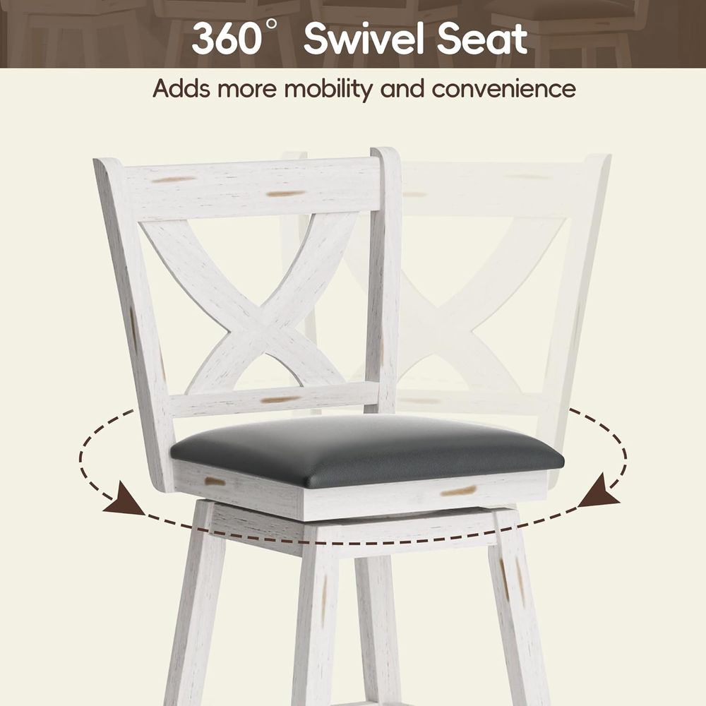 Swivel Barstools Set o 2, 29