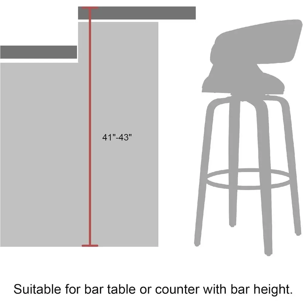 Set of 2 Gray Fabric Swivel Ba - Home Bar Stools ulasan dan harga