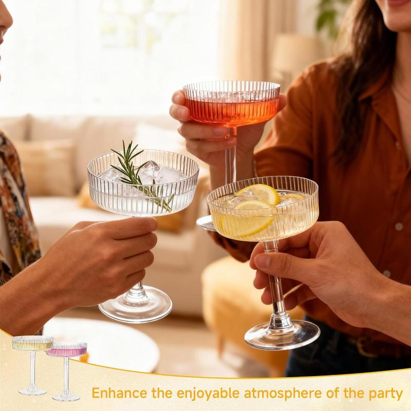 Clear Plastic Martini Dessert  - Home Bar Supplies ulasan dan harga