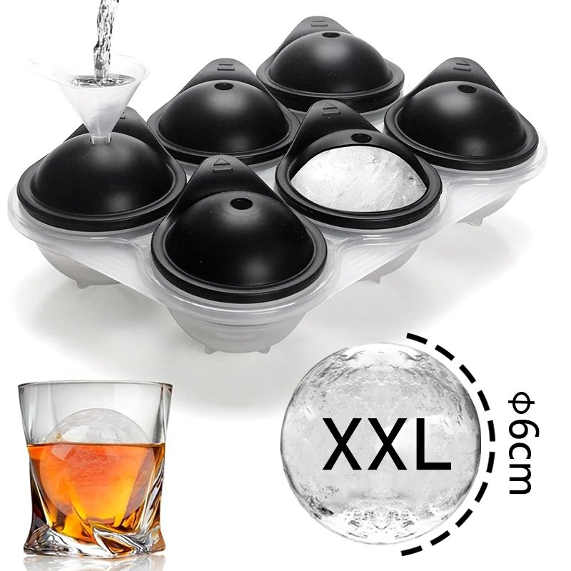 Large Silicone Ice Cube Tray W - Ice Mold Sphere ulasan dan harga