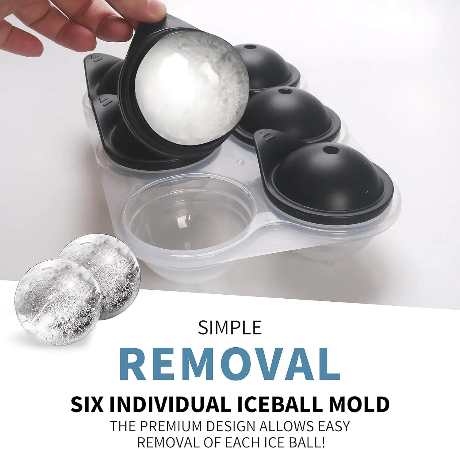 Large Silicone Ice Cube Tray W - Ice Mold Sphere ulasan dan harga