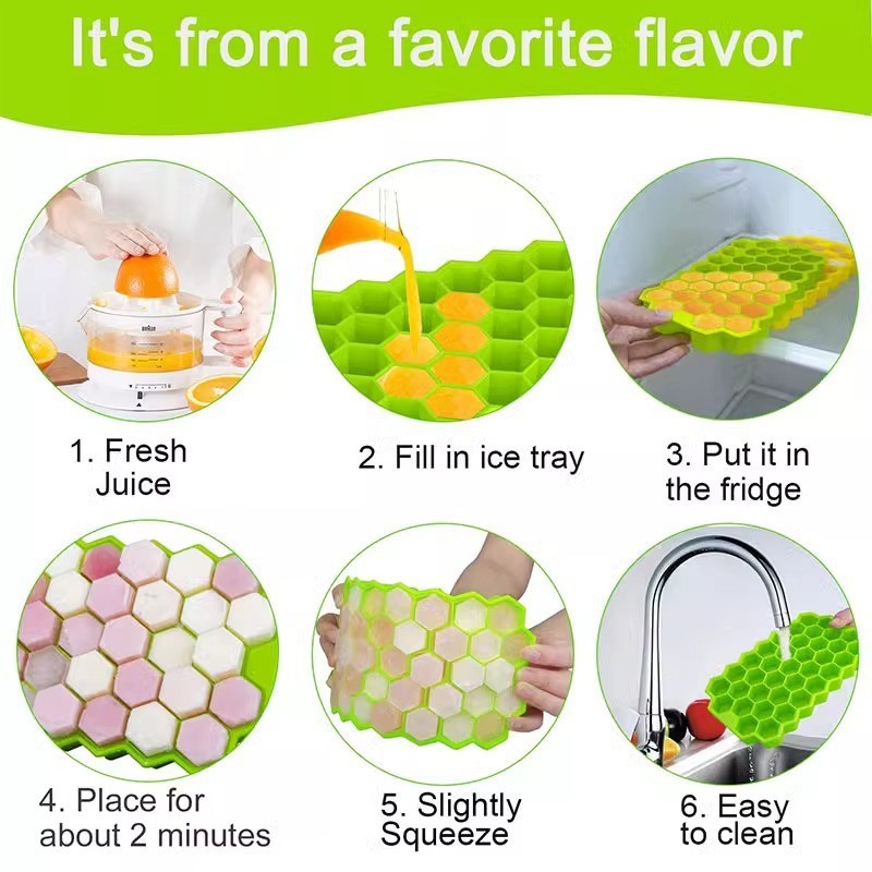 37 Grids Silicone Ice Grid Bal - Ice Mold Sphere ulasan dan harga