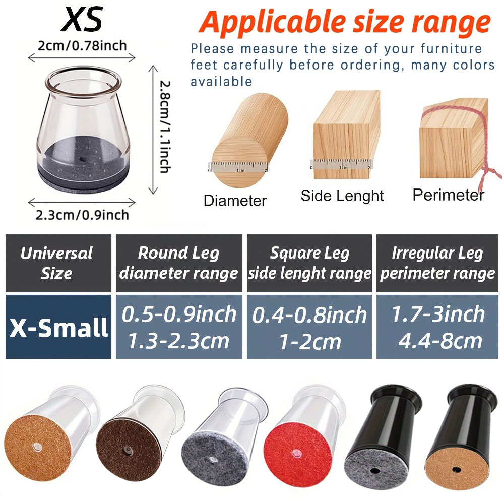 20PCS-Extra Small Chair Leg Fl - Home Bar Stools ulasan dan harga