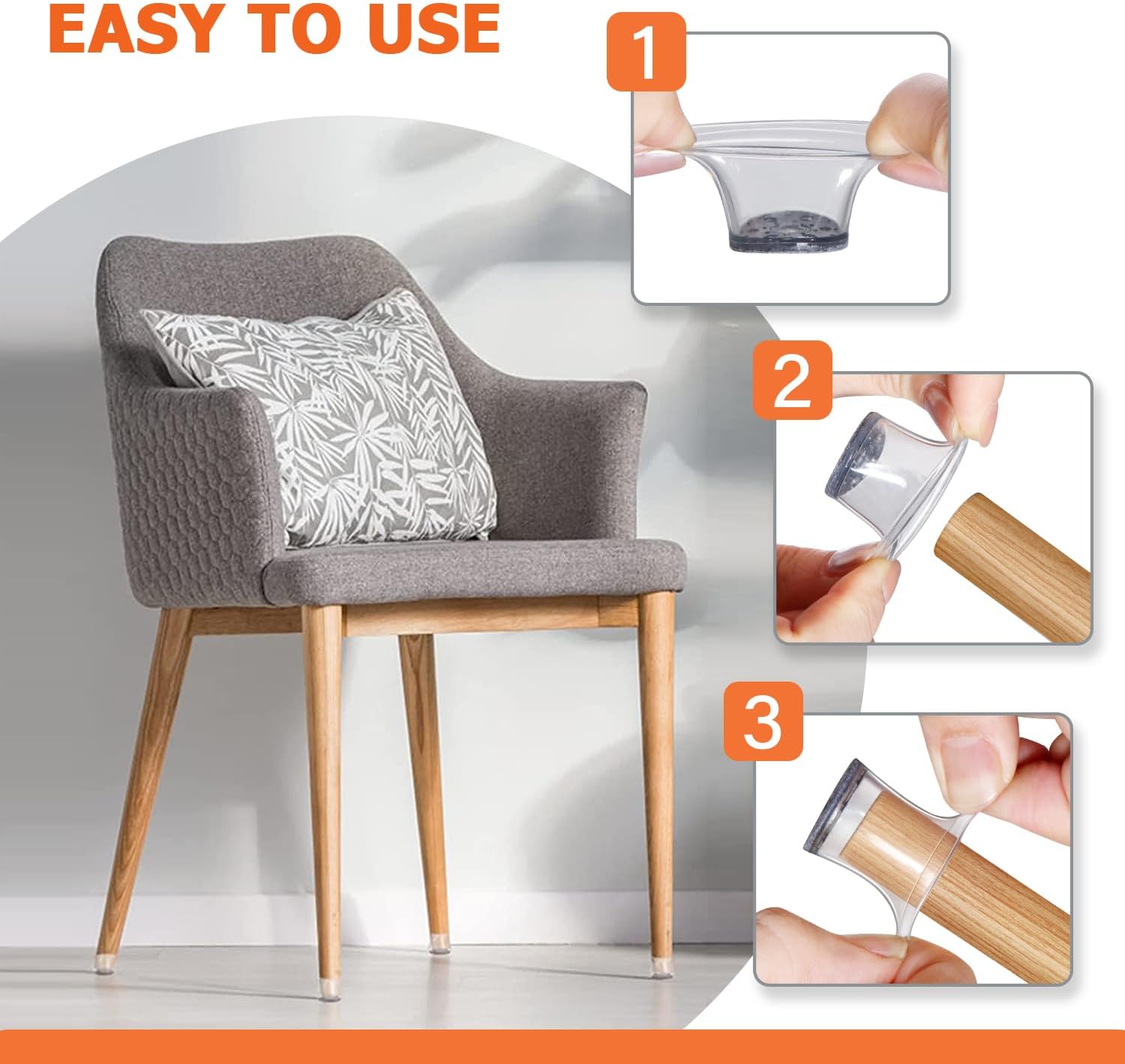 20PCS-Extra Small Chair Leg Fl - Home Bar Stools ulasan dan harga