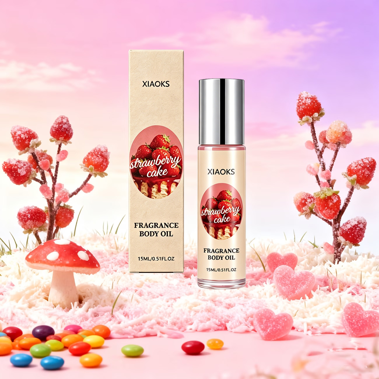 1 Bottle of Strawberry Cake Sw - Home Bar Accessories ulasan dan harga