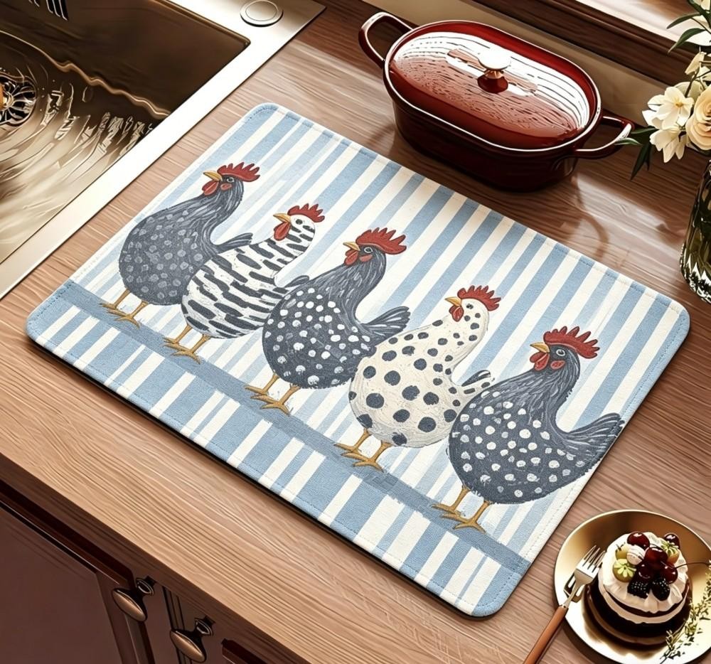 Farmhouse Chicken Dish Drying  - Bar Mat Rubber ulasan dan harga