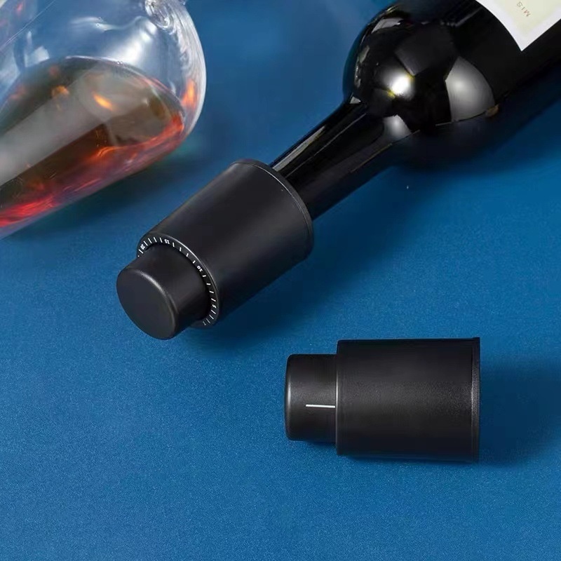 Presstype ABS Wine Stopper wit - Wine Preservation Pump ulasan dan harga