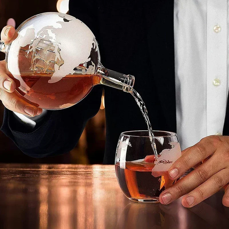 Creative Globe Decanter Set wi - Decanter Globe Set ulasan dan harga