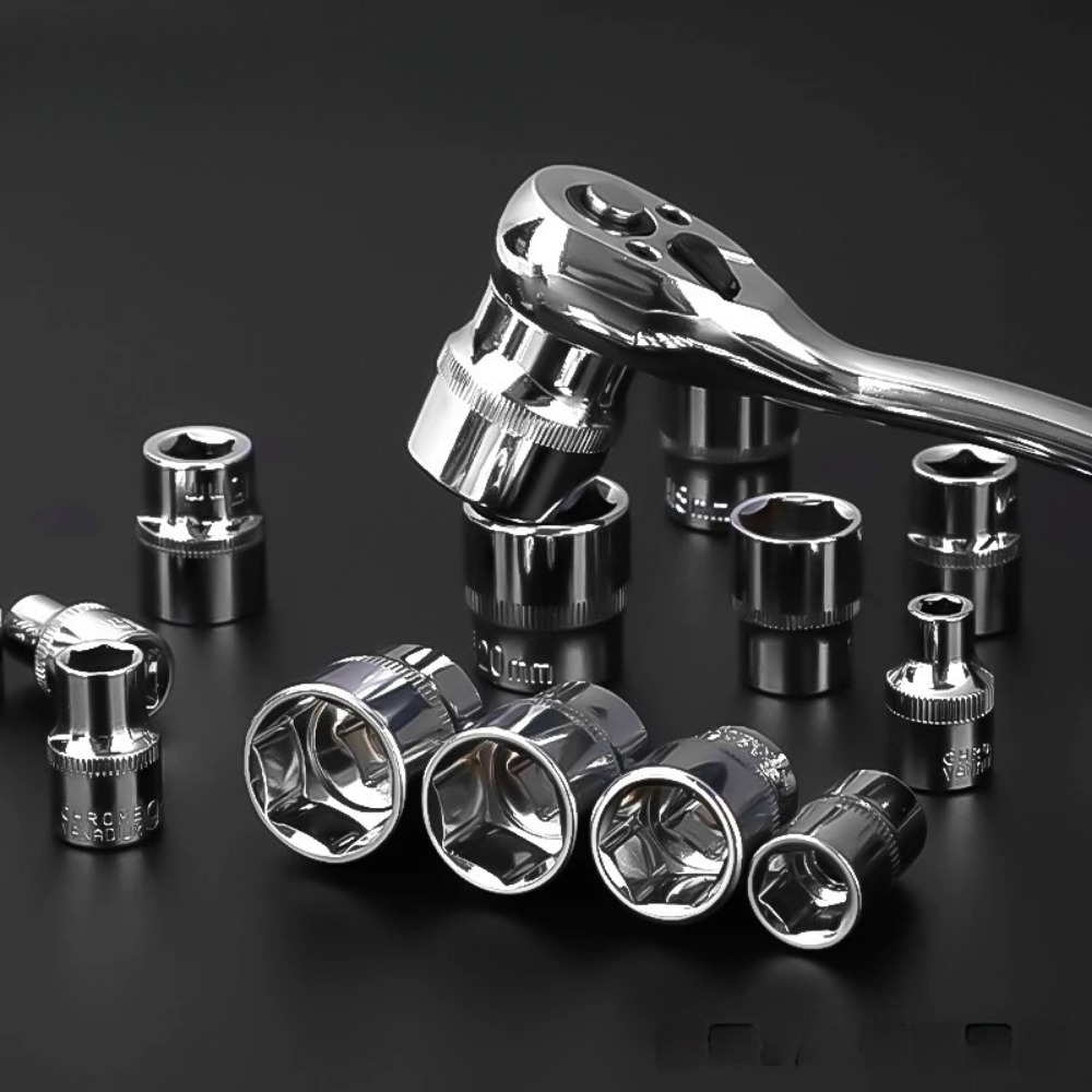 3/8 Short Socket 6-24mm Extern - Home Bar Supplies ulasan dan harga