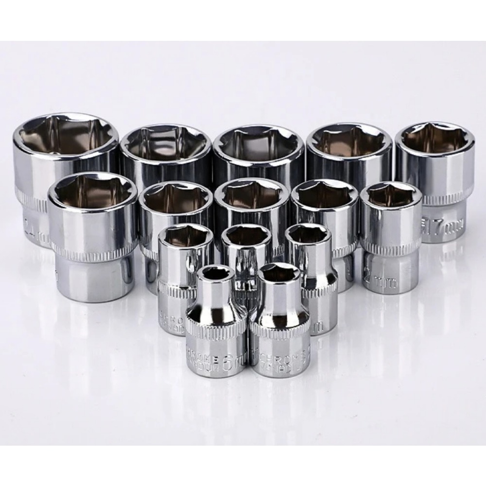 3/8 Short Socket 6-24mm Extern - Home Bar Supplies ulasan dan harga
