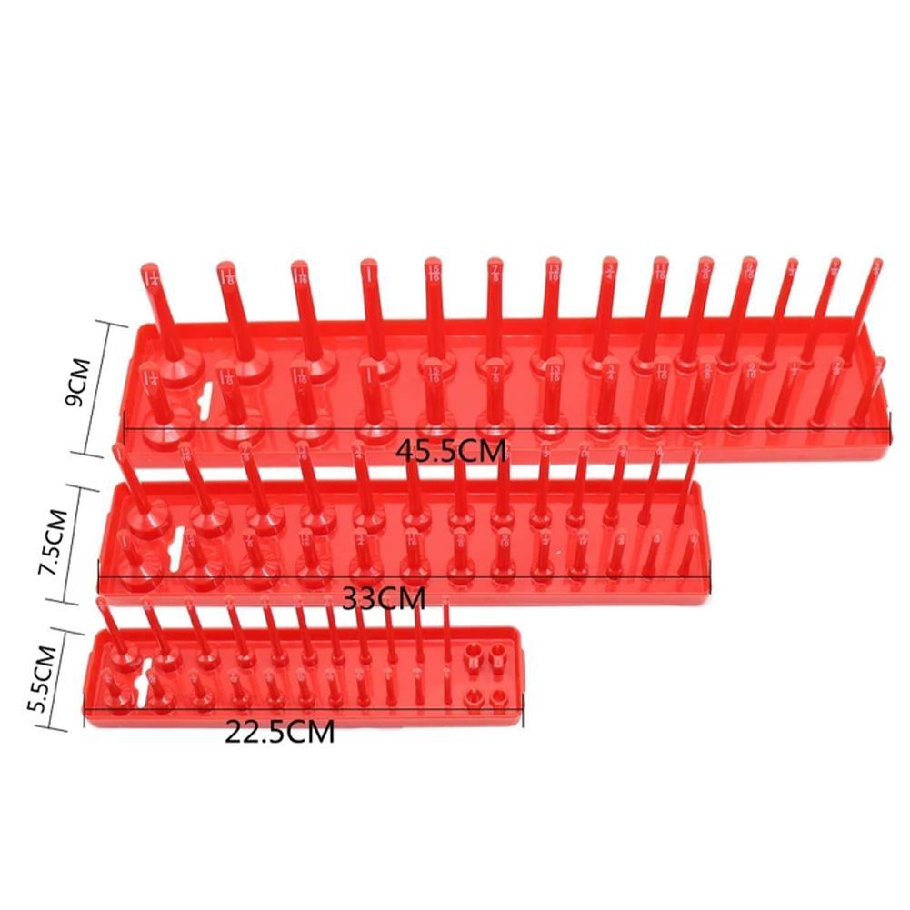 3Pcs Black/Red Socket Organize - Home Bar Supplies ulasan dan harga