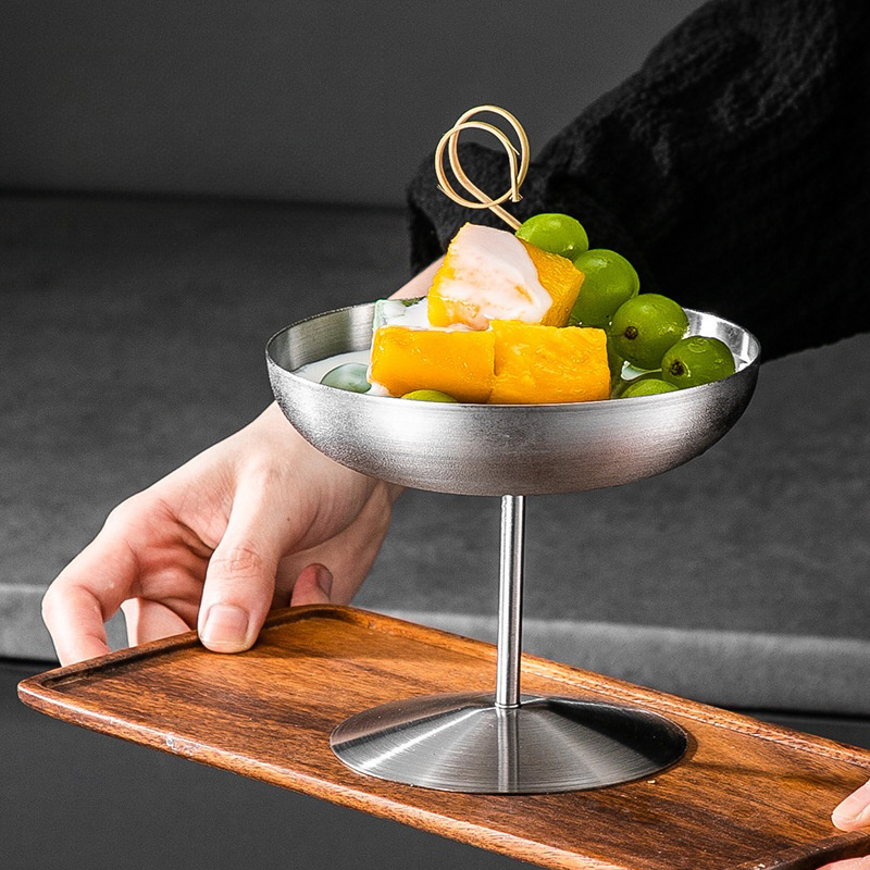 Stainless Steel Ice Cream Cup  - Home Bar Supplies ulasan dan harga