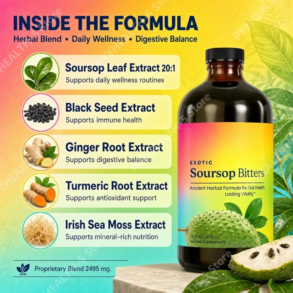 Herbal Soursop Bitters Liquid  - Bitters Bottle Set ulasan dan harga
