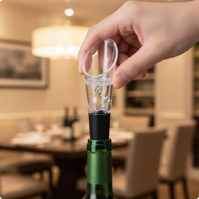 Wine Aerator Pourer Spout With - Wine Preservation Pump ulasan dan harga