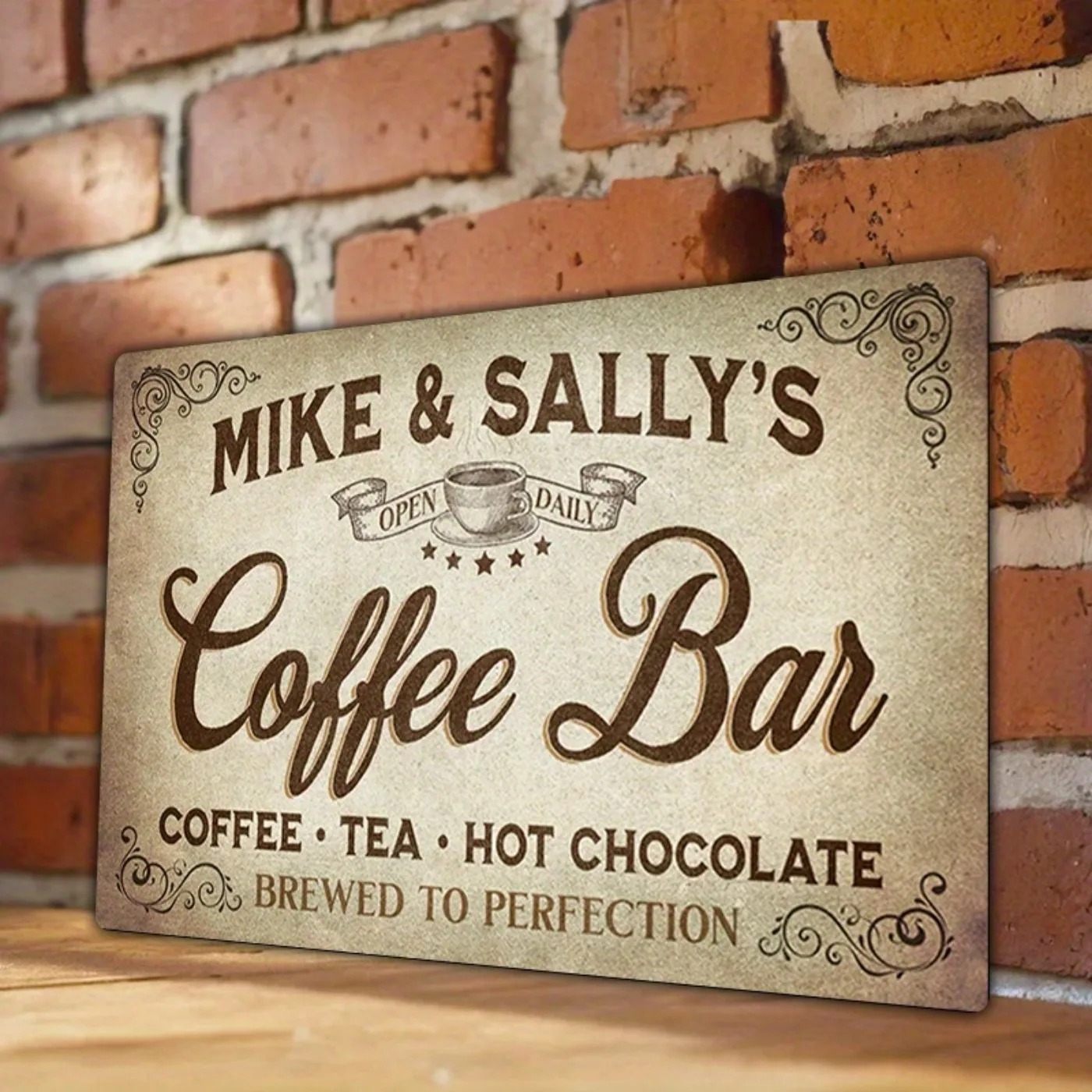 1PC Personalized Vintage Coffe - Home Bar Signs ulasan dan harga