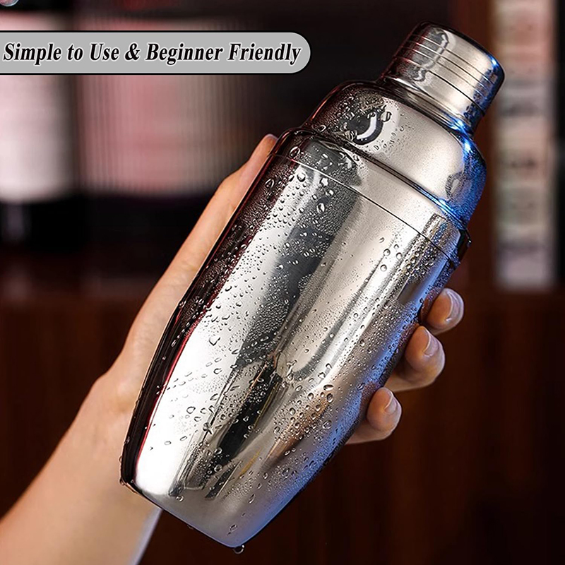 750ml Stainless Steel Cocktail - Boston Shaker Set ulasan dan harga