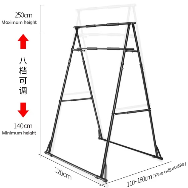 Home Fitness Pull-Up Bar Pull- - Home Bar Stand ulasan dan harga