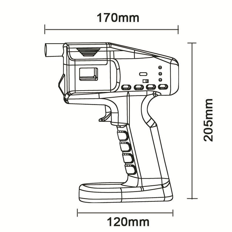 Rechargeable Flavor Blaster Co - Smoking Gun Kit ulasan dan harga