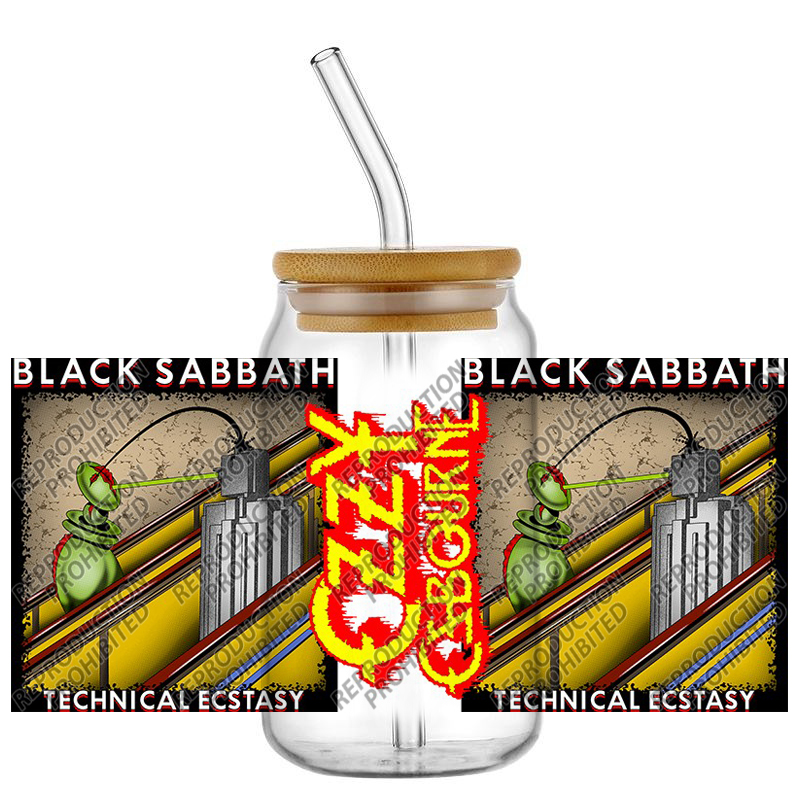 Vintage Heavy Metal Cross Art  - Old Fashioned Glass ulasan dan harga