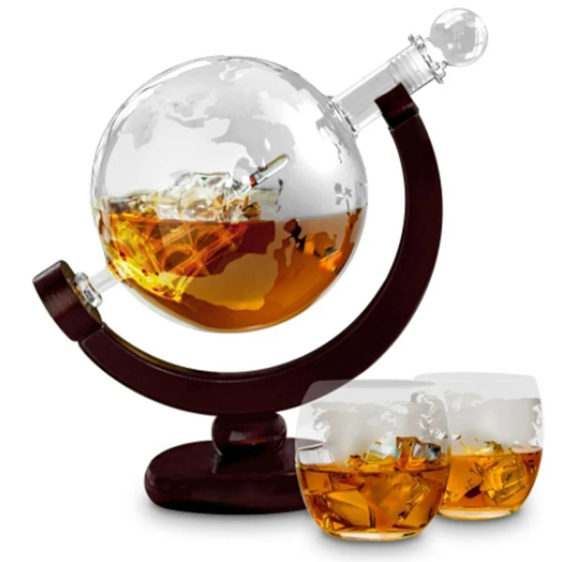 Customizable Globe Whiskey Dec - Decanter Globe Set ulasan dan harga